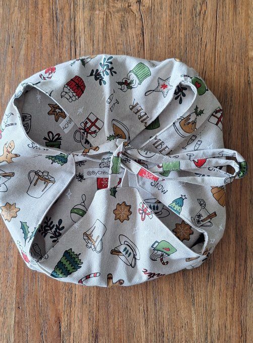 Sac à tarte et sa charlotte assortie